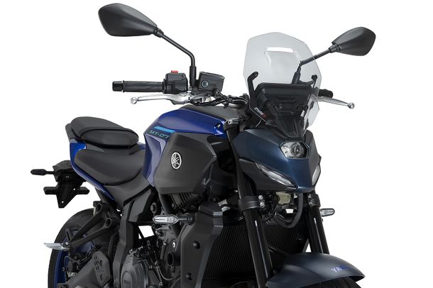 Windschild Puig New Generation Touring 310 x 263 mm mit ABE für Yamaha MT-07, MT-07 Y-AMT Bj. 2025 - 2026