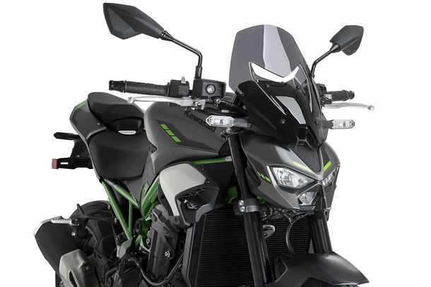 Windschild Puig New Generation Touring 390 x 290 mm mit ABE für Kawasaki Z900, Z900SE Bj. 2025 - 2026
