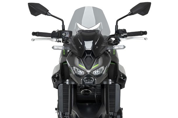 Windschild Puig New Generation Touring 390 x 290 mm mit ABE für Kawasaki Z900, Z900SE Bj. 2025 - 2026