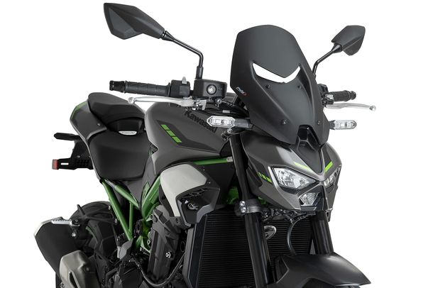 Windschild Puig New Generation Touring 390 x 290 mm mit ABE für Kawasaki Z900, Z900SE Bj. 2025 - 2026