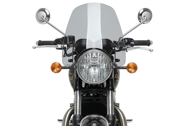 Windschild Puig New Generation Touring 415 x 260 mm mit ABE für Triumph Bonneville T100, Bonneville T120, Bonneville T120 Black Bj. 2002 - 2025