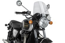Čelní štít Puig Nová generace Touring 415 x 260 mm s typovým schválením pro Triumph Bonneville T100, Bonneville T120, Bonneville T120 Black Rok výroby 2002 - 2025