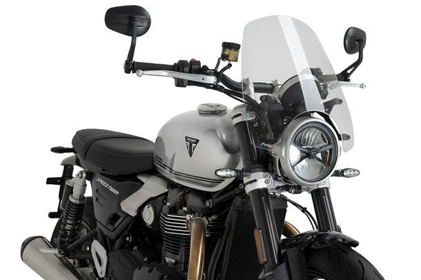 Windschild Puig New Generation Touring 415 x 360 mm mit ABE für Triumph Speed Twin 1200, Speed Twin 1200 RS, Speed Twin 900 Bj. 2025