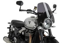 Puig New Generation Touring windscreen 415 x 360 mm with ABE for Triumph Speed Twin 1200, Speed Twin 1200 RS, Speed Twin 900 Year 2025