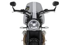 Puig New Generation Touring windscreen 415 x 360 mm with ABE for Triumph Speed Twin 1200, Speed Twin 1200 RS, Speed Twin 900 Year 2025