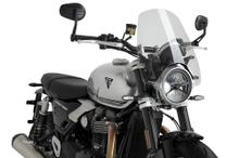 Puig New Generation Touring windscreen 415 x 360 mm with ABE for Triumph Speed Twin 1200, Speed Twin 1200 RS, Speed Twin 900 Year 2025