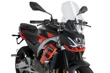 Parabrezza Puig Nuova Generazione Touring 455 x 345 mm con omologazione ABE per Aprilia Tuono 457 Anno 2025 - 2026