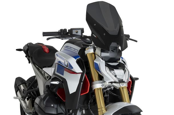 Windschild Puig New Generation Touring 410 x 310 mm mit ABE für BMW R1300R Option 719, R1300R Performance Bj. 2025 - 2026