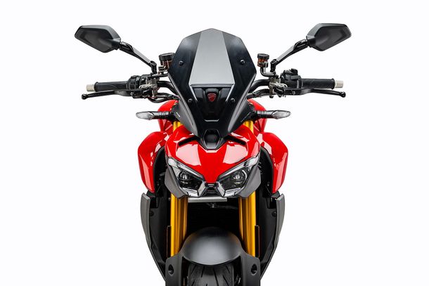 Windschild Puig New Generation Touring 345 x 265 mm mit ABE für Ducati Streetfighter V2, Streetfighter V2 S Bj. 2025 - 2026