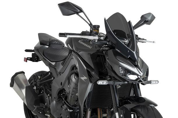Windschild Puig New Generation Touring 425 x 270 mm mit ABE für Kawasaki Z1100 SE, Z1100 Bj. 2026