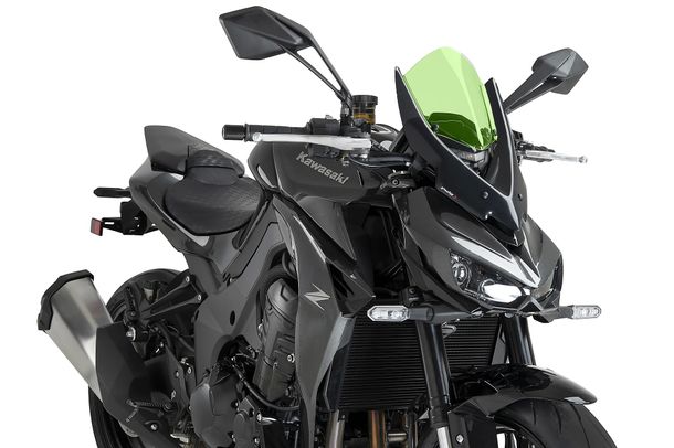 Windschild Puig New Generation Touring 425 x 270 mm mit ABE für Kawasaki Z1100 SE, Z1100 Bj. 2026