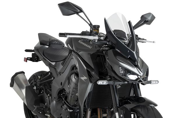 Windschild Puig New Generation Touring 425 x 270 mm mit ABE für Kawasaki Z1100 SE, Z1100 Bj. 2026