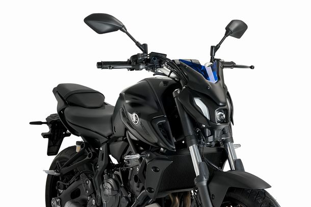Windschild Puig New Generation Sport Plus 260 x 235 mm mit ABE für Yamaha MT-07, MT-07 PURE (Bj. 2021 - 2024)