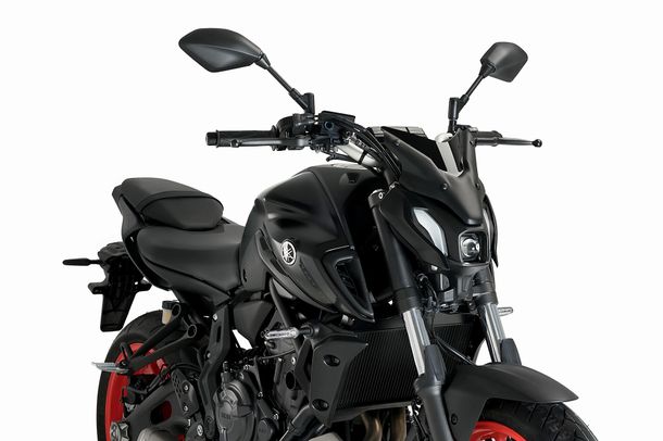 Windschild Puig New Generation Sport Plus 260 x 235 mm mit ABE für Yamaha MT-07, MT-07 Pure Bj. 2021 - 2024