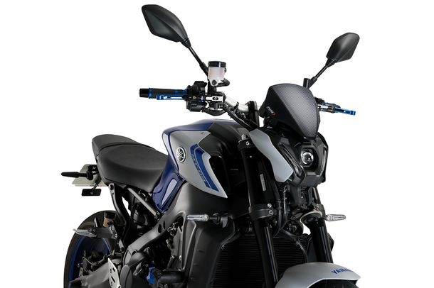 Windschild Puig New Generation Sport Plus 213 x 205 mm mit ABE für Yamaha MT-09 SP, MT-09 (Bj. 2021 - 2023)