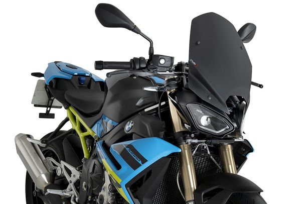 Windschild Puig New Generation Touring 455 x 320 mm mit ABE für BMW M1000R, S1000R Bj. 2025 - 2026