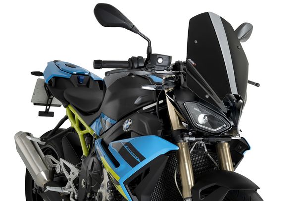 Windschild Puig New Generation Touring 455 x 320 mm mit ABE für BMW M1000R, S1000R Bj. 2025 - 2026