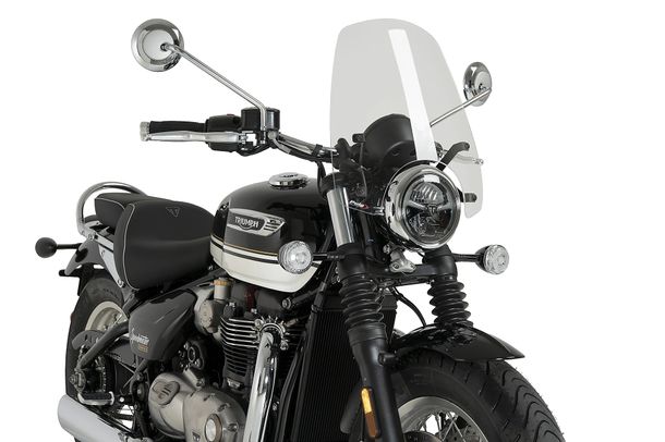 Windschild Puig New Generation Touring mit ABE für Triumph Bonneville Speedmaster Bj. 2025 - 2026