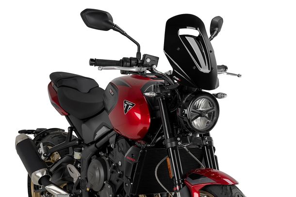 Para-brisa Puig New Generation Touring com ABE para Triumph Trident 800 ano 2026