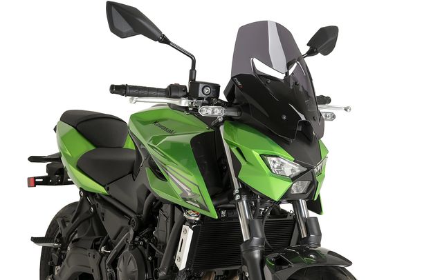 Windschild Puig New Generation Touring 390 x 290 mm mit ABE für Kawasaki Z650S Bj. 2026