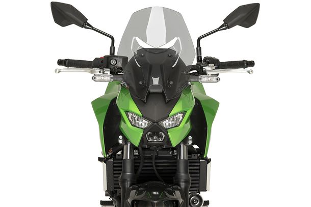 Windschild Puig New Generation Touring 390 x 290 mm mit ABE für Kawasaki Z650S Bj. 2026