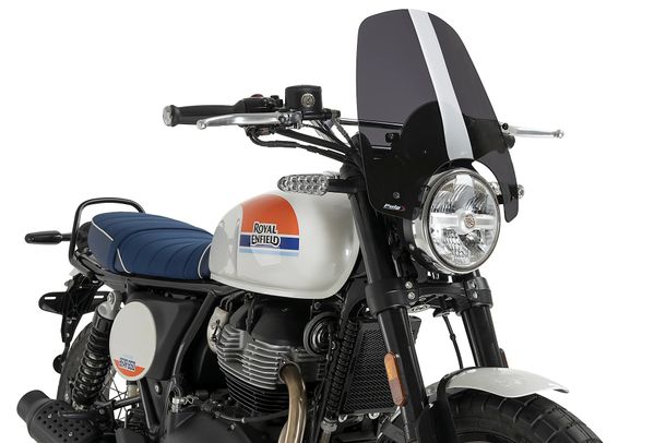 Windschild Puig New Generation Touring 415 x 360 mm mit ABE für Royal Enfield Bear 650 Bj. 2025 - 2026