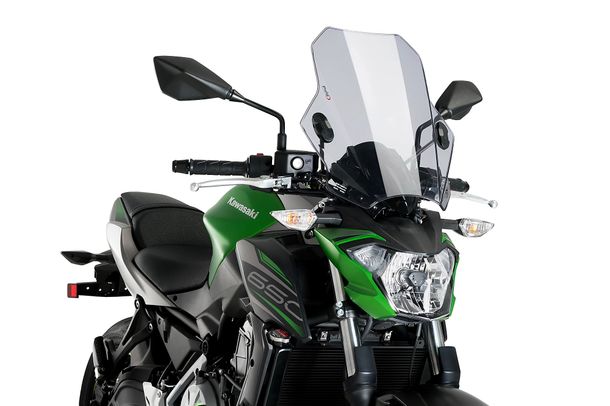 Windschild Puig Bat mit ABE für Kawasaki Z650, Z900, ER-6N, Z1000R, Z1000R Edition Bj. 2012 - 2026