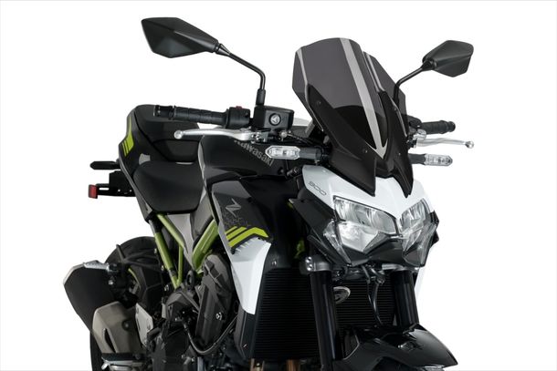 Windschild Puig New Generation Touring 425 x 300 mm mit ABE für Kawasaki Z900, Z900SE Bj. 2020 - 2024