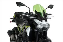 Para-brisa Puig Nova Geração Touring 425 x 300 mm com homologação ABE para Kawasaki Z900, Z900SE Ano 2020 - 2024