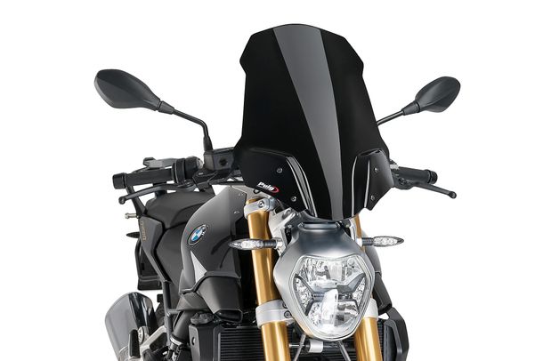 Windschild Puig New Generation Touring mit ABE für BMW R1200R Bj. 2015 - 2018
