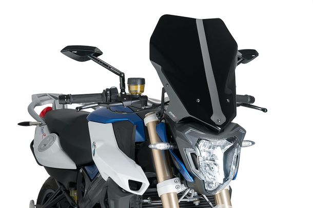 Windschild Puig New Generation Touring mit ABE für BMW F800R Bj. 2015 - 2019