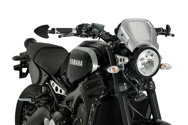 Windschild Puig ALU-Frontplatte mit ABE für Yamaha XSR900 Bj. 2016 - 2021