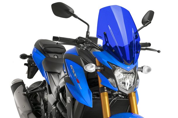 Windschild Puig New Generation Touring mit ABE für Suzuki GSX-S750 (Bj. 2017 - 2021)