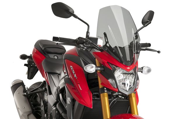 Windschild Puig New Generation Touring mit ABE für Suzuki GSX-S750 (Bj. 2017 - 2021)