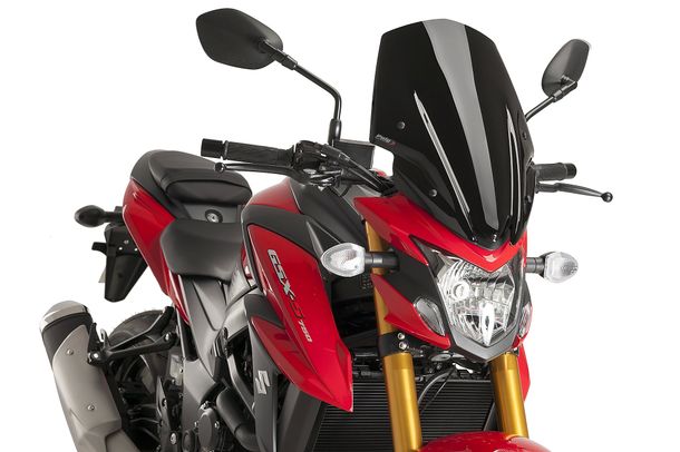 Windschild Puig New Generation Touring mit ABE für Suzuki GSX-S750 Bj. 2017 - 2021