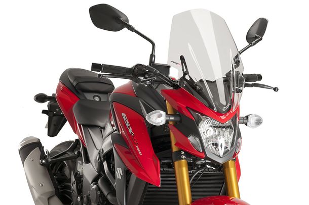 Windschild Puig New Generation Touring mit ABE für Suzuki GSX-S750 Bj. 2017 - 2021
