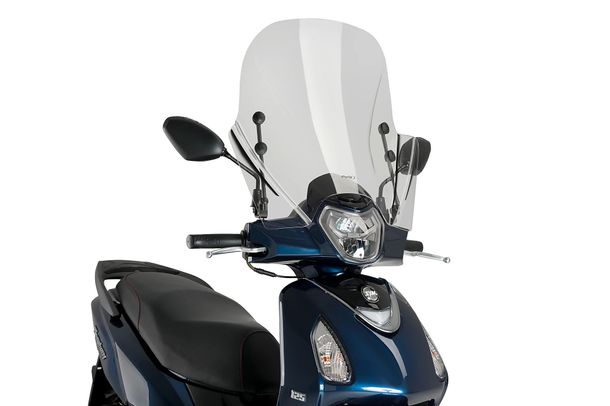 Windschild Puig T.X. für SYM Symphony Cargo 50 ie 4T AC E5 Bj. 2021 - 2026
