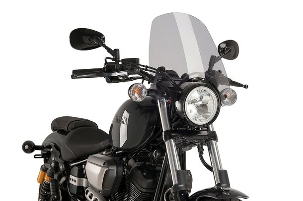 Windschild Puig New Generation Touring mit ABE für Yamaha XV950R, XV950 Bj. 2014 - 2020