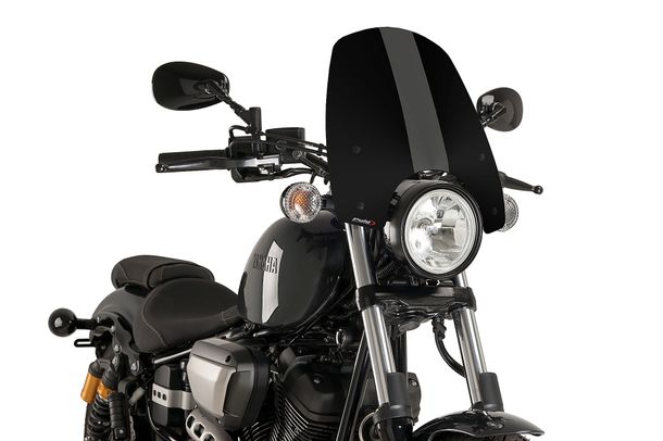 Windschild Puig New Generation Touring mit ABE für Yamaha XV950R, XV950 Bj. 2014 - 2020