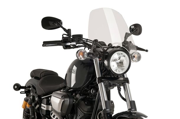 Windschild Puig New Generation Touring mit ABE für Yamaha XV950R, XV950 Bj. 2014 - 2020