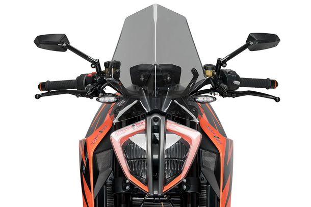 Windschild Puig New Generation Touring mit ABE für KTM 1290 Superduke R Bj. 2017 - 2019