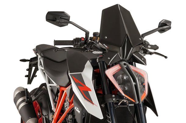 Windschild Puig New Generation Touring mit ABE für KTM 1290 Superduke R Bj. 2017 - 2019