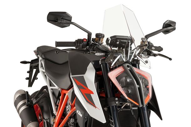 Windschild Puig New Generation Touring mit ABE für KTM 1290 Superduke R Bj. 2017 - 2019