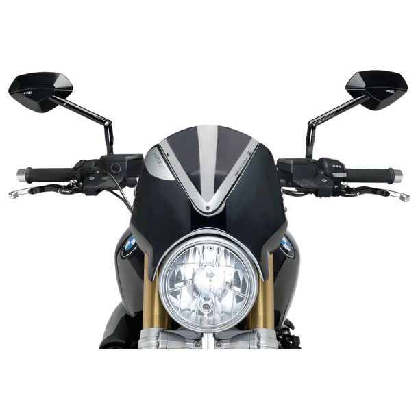 Windschild Puig Retrovision mit ABE für BMW R Ninet, R Ninet Pure, R Ninet Scrambler, R Ninet Urban G Bj. 2014 - 2024