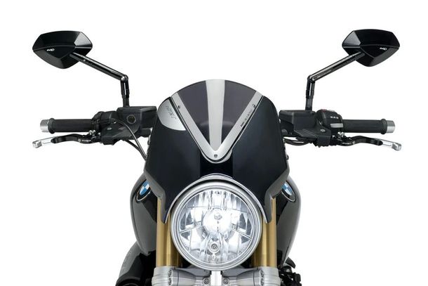 Windschild Puig Retrovision mit ABE für BMW R Ninet, R Ninet Pure, R Ninet Scrambler, R Ninet Urban G Bj. 2014 - 2024