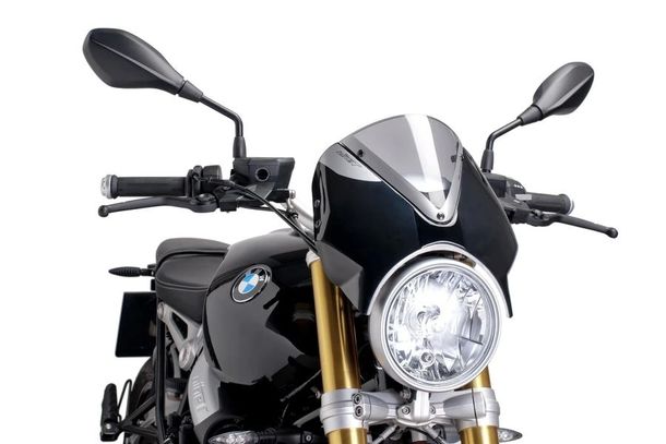 Windschild Puig Retrovision mit ABE für Bmw R Ninet, R Ninet Pure, R Ninet Scrambler, u.a. (Bj. 2014 - 2024)