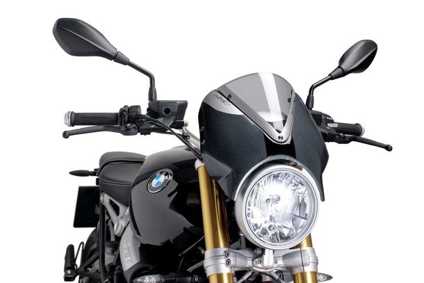 Windschild Puig Retrovision mit ABE für Bmw R Ninet, R Ninet Pure, R Ninet Scrambler, u.a. (Bj. 2014 - 2024)