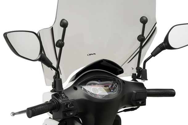 Windschild Puig T.X. für SYM Symphony 125 ie SR 4T AC E5, Symphony SR 125 Bj. 2021 - 2026