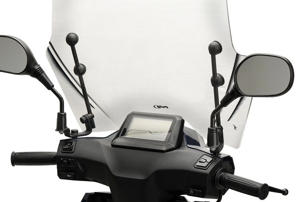 Windschild Puig T.X. für Peugeot Tweet 125 GT, Tweet 125 Active Bj. 2023 - 2026