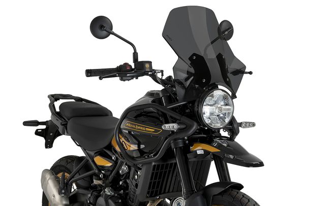 Windschild Puig Verstellbare Scheibe 445 x 380 mm mit ABE für Royal Enfield Himalayan 450 Bj. 2024 - 2026